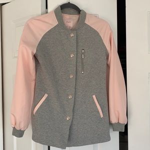 Candies button up Varsity jacket XS.